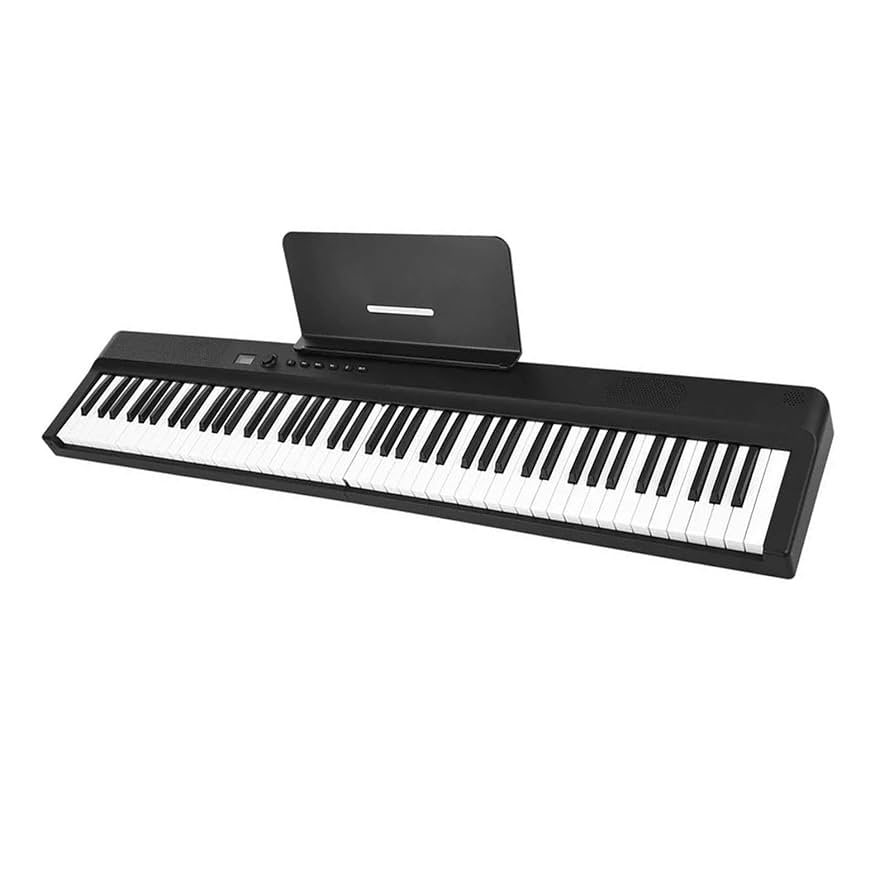 【LIVELIFE】88鍵盤電子ピアノ キーボード Amazon | 88鍵折りたたみ式電子ピアノ 多機能ポータブルダブル
